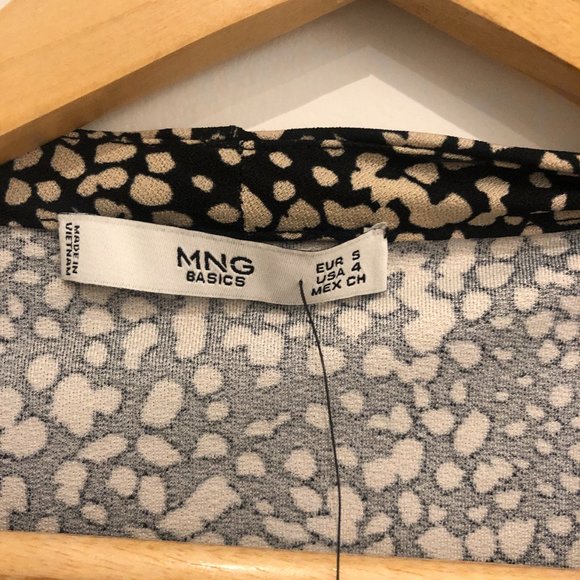 Mango V-Neckline Dress Multi Coloured - Picture 3 of 5